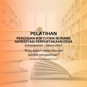 e-Course Akreditasi Perpustakaan Sekolah - 9 Komponen